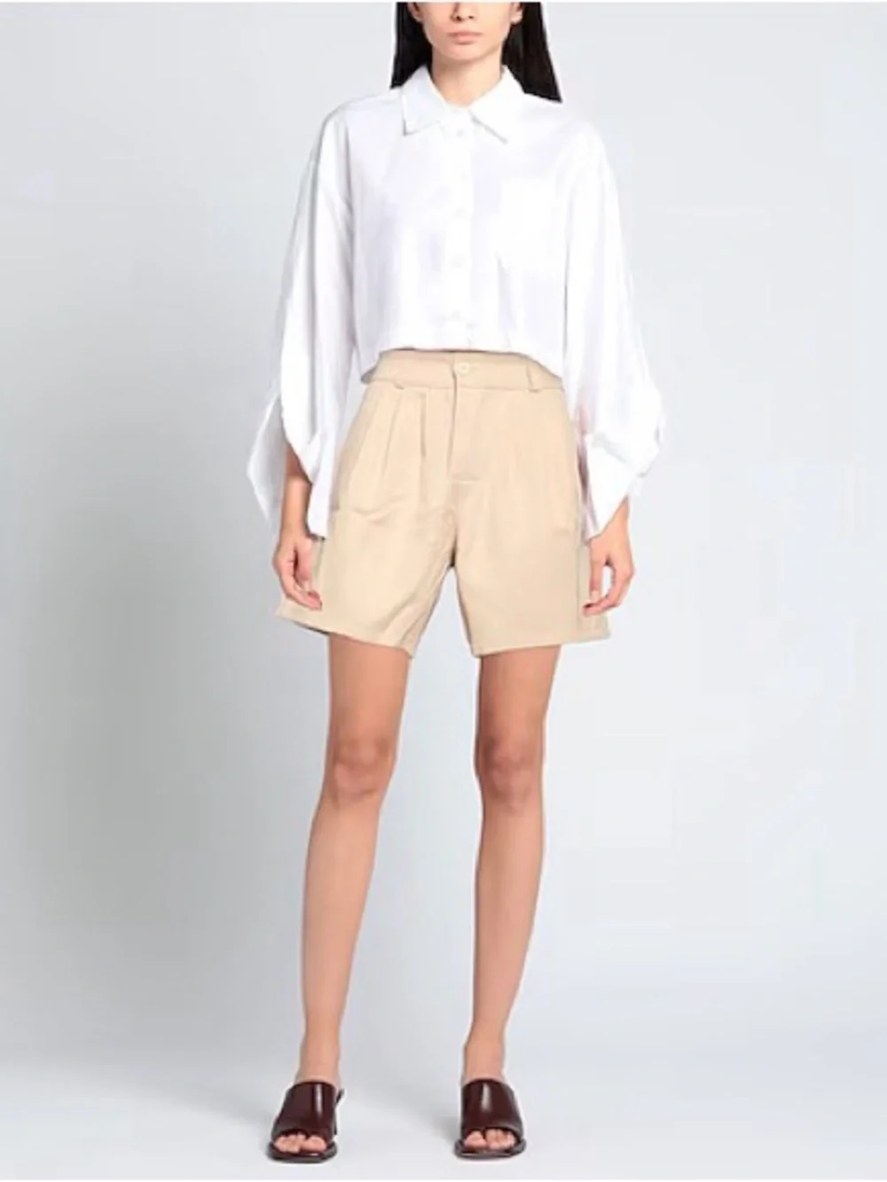 Opening Ceremony Twill Shorts, Sand  Women’s IT 50/ US 14. NWT